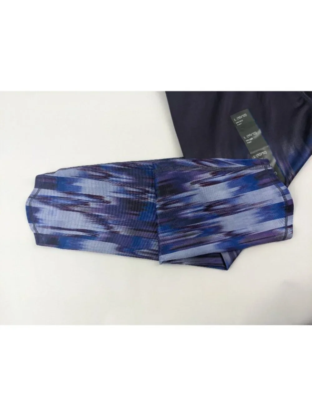 All in Motion Purple & Blue Athletic Capri Pants Girls' Large NWT